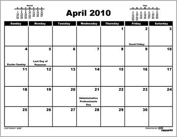 April